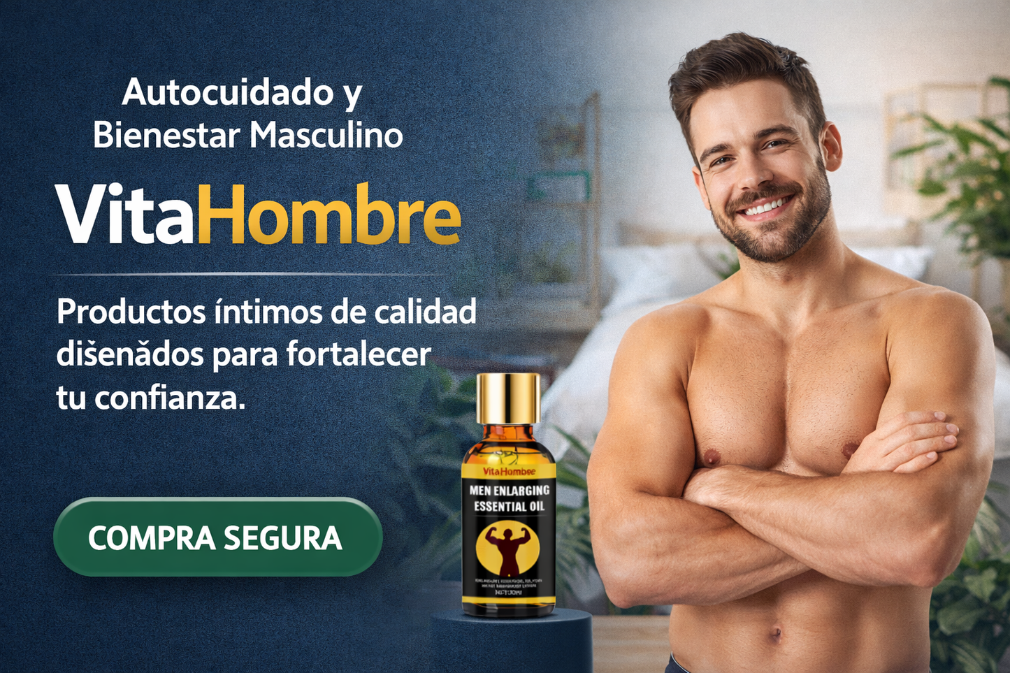 VitaHombre Aceite Íntimo Masculino