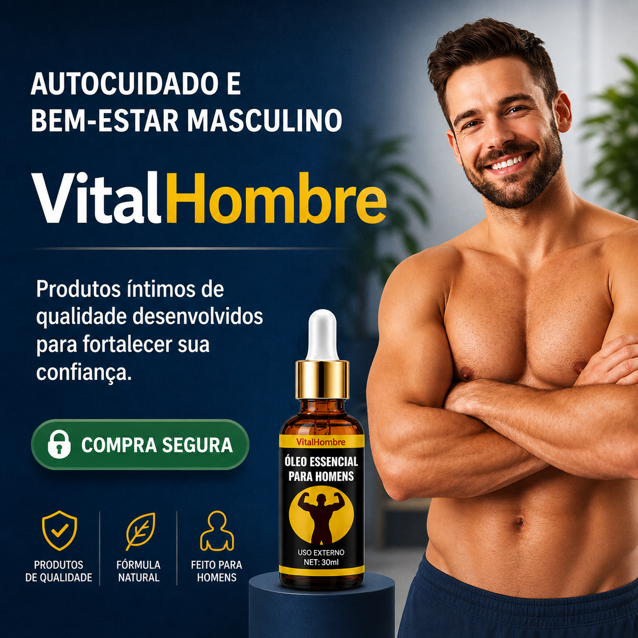 VitaHombre Óleo Íntimo Masculino