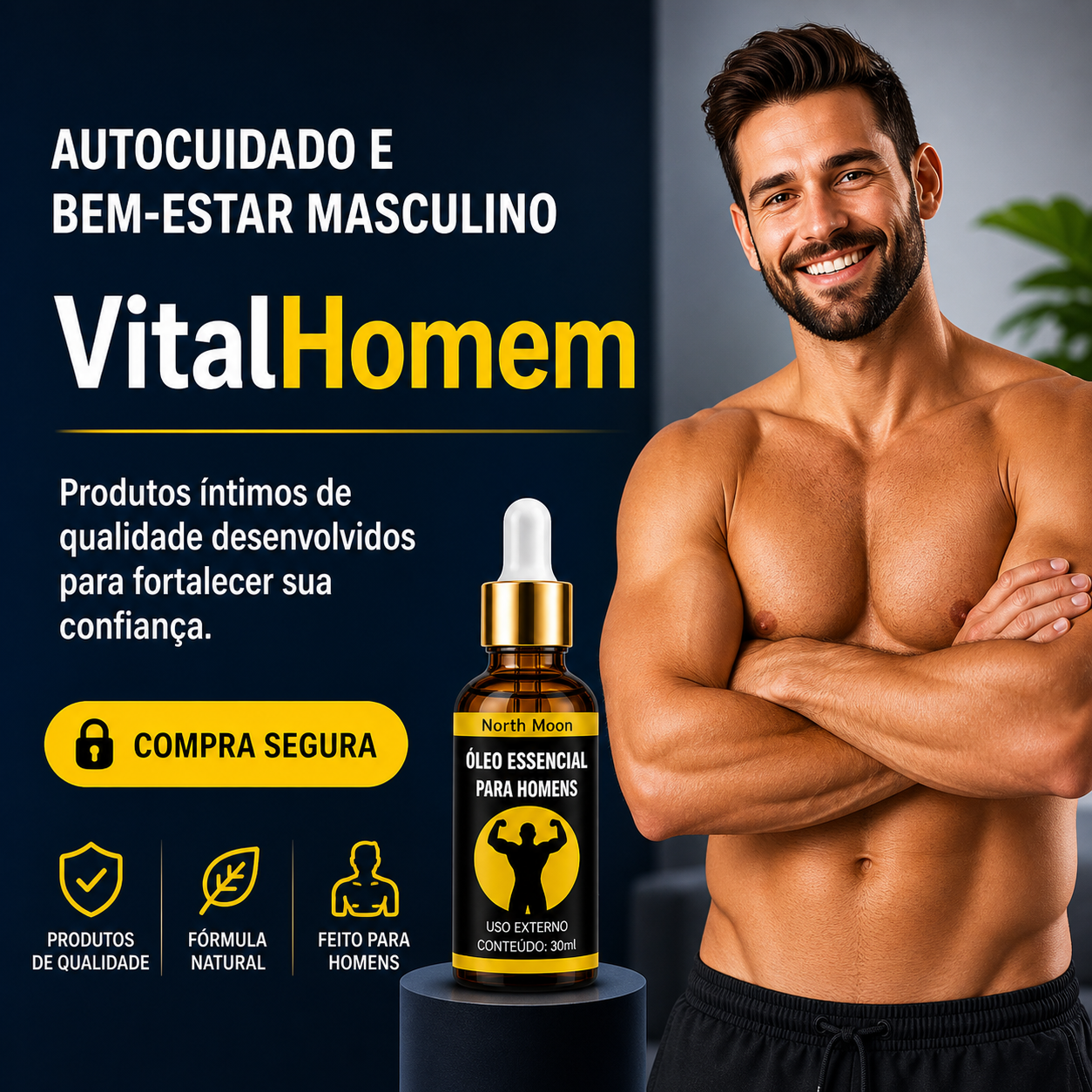 VitaHombre Óleo Íntimo Masculino